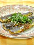 たまにはさっぱり♫梅味で☆鰯の蒲焼き