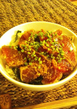 カツオの茶漬け-レシピのメイン写真