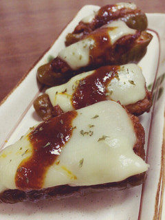 煮込みハンバーグ風♡ピーマンの肉詰め-レシピのメイン写真
