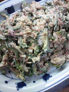 ゴーヤ和風サラダ(醤油味)-レシピのメイン写真