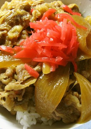 吉野家風牛丼-レシピのメイン写真