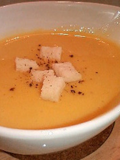 ♪お豆腐deとろーりかぼちゃの冷製スープ-レシピのメイン写真