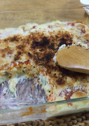 ポテトサラダで簡単グラタン-レシピのメイン写真