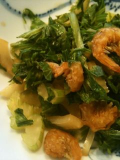 セロリと干しエビ炒め煮-レシピのメイン写真