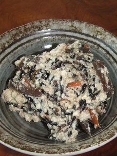 ひじきの煮物で簡単白和え-レシピのメイン写真