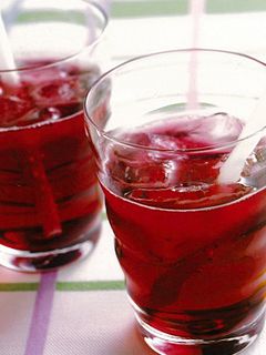 ブルーベリー黒酢のソーダ割り-レシピのメイン写真