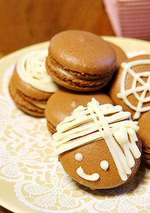 マカロンミックスでWチョコマカロン-レシピのメイン写真