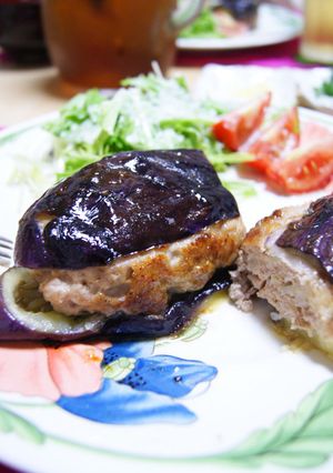 なすのはさみ焼き-レシピのメイン写真