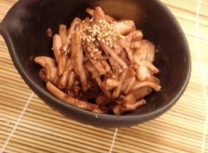 スルメイカの塩辛オリーブオイル炒め-レシピのメイン写真