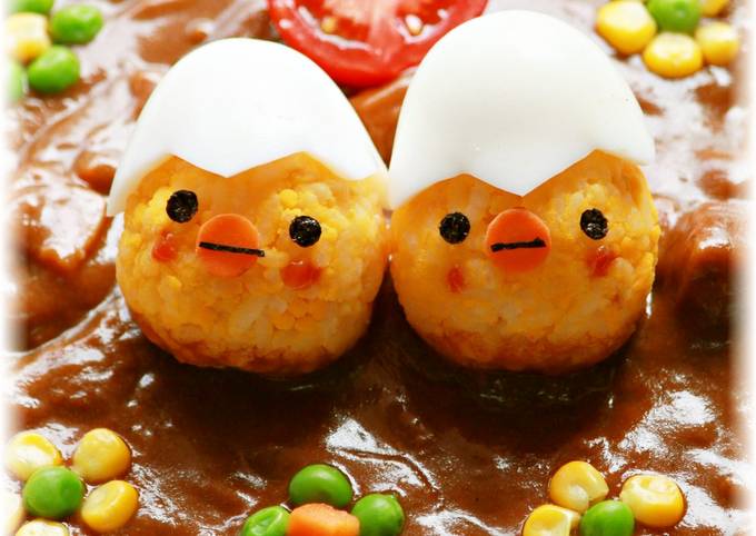✿ぴよぴよ♡ひよこちゃんデコカレー✿ by ぽろん526 
