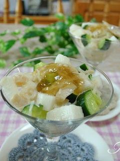 長芋とホタテ缶のサラダ-レシピのメイン写真