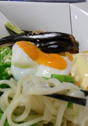 夏野菜のサラダうどん-レシピのメイン写真