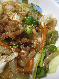 焼肉のたれで簡単おいしい野菜炒め-レシピのメイン写真