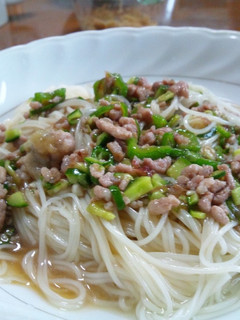 オクラのネバネバそうめん-レシピのメイン写真