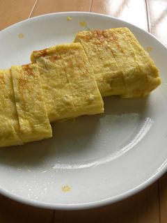 冷めてもふわふわ卵焼き-レシピのメイン写真