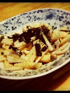 長芋のわさび醤油がけ-レシピのメイン写真