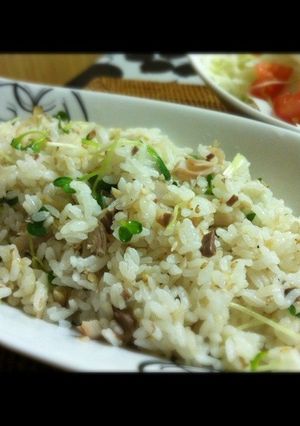 鯵と豆苗のまぜご飯♪-レシピのメイン写真