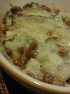 ネバネバのチーズ焼き★韓国海苔と-レシピのメイン写真