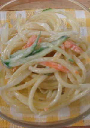 おかずにもう1品♪白スパサラダ★-レシピのメイン写真