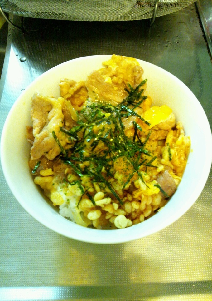 豚たぬき丼☆料理嫌いのひとりごはん☆-レシピのメイン写真
