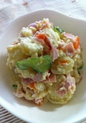 お肉屋さん風★甘めのポテトサラダ-レシピのメイン写真