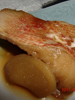赤魚の煮付け(給食風)-レシピのメイン写真