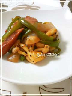 ほんのりエスニック★野菜きのこ炒め-レシピのメイン写真