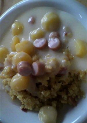 カレーチャーハンのシチューがけ-レシピのメイン写真