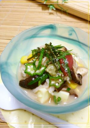 ミルキーな卵豆腐　梅ワサビ風味-レシピのメイン写真