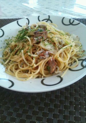 フライパン一つ。残り物でごちそうパスタ-レシピのメイン写真