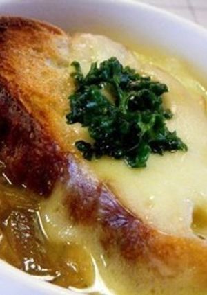 時短なのに本格的☆オニオングラタンスープ-レシピのメイン写真
