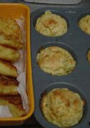 同じ分量でポテトドーナツとポテトマフィン-レシピのメイン写真