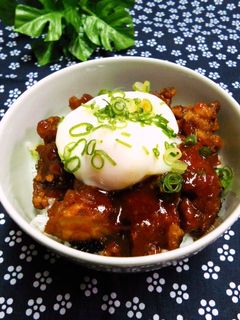 ピリ辛唐揚げ丼-レシピのメイン写真
