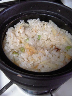 松山あげでこっくり!新生姜ご飯-レシピのメイン写真