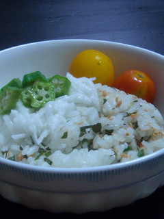 大葉と鮭の混ぜごはん丼-レシピのメイン写真