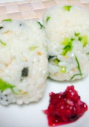 かぶの葉とわかめの混ぜご飯☆-レシピのメイン写真