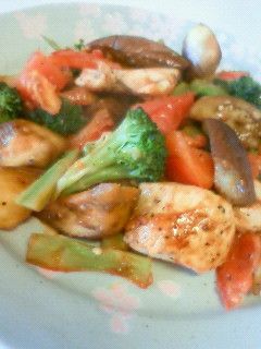鶏肉と夏野菜のクミン炒め-レシピのメイン写真