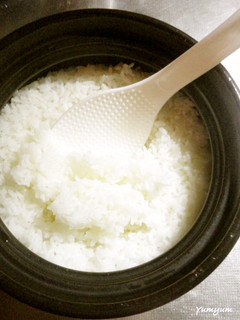 【覚書き】炊飯用土鍋でご飯を炊く(3合)-レシピのメイン写真