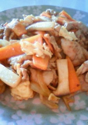 豚肉ときのこのオイスターソース炒め-レシピのメイン写真