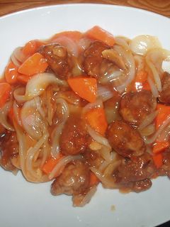 豚肉だんごの甘酢あんかけ♪-レシピのメイン写真