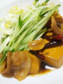からし焼き風♡肉豆腐-レシピのメイン写真