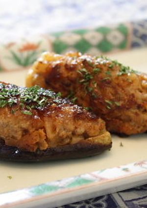 茄子のキムチ肉詰め-レシピのメイン写真