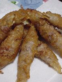 ごぼうの肉巻きから揚げ-レシピのメイン写真