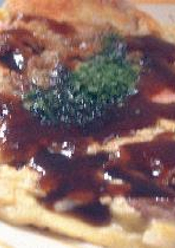 1才と母親のランチ　省略お好み焼き-レシピのメイン写真