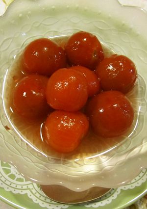 プチトマトのぶどうシロップ漬け-レシピのメイン写真