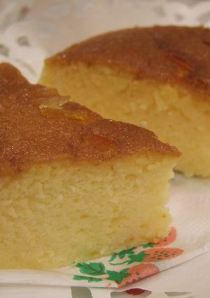 スフレチーズケーキ♫オレンジ風味-レシピのメイン写真