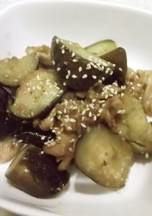 ご飯がすすむ☆ナスの肉みそ炒め-レシピのメイン写真