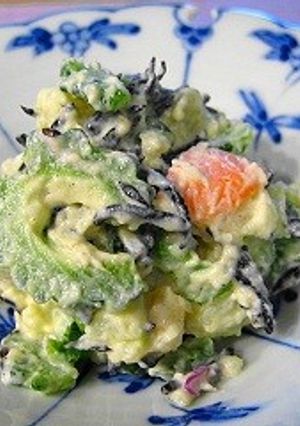 ゴーヤとひじきのポテサラ-レシピのメイン写真