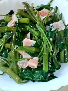 空芯菜のにんにく炒め-レシピのメイン写真