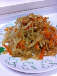 素早くもう一品‼大根と人参の炒め煮☆-レシピのメイン写真